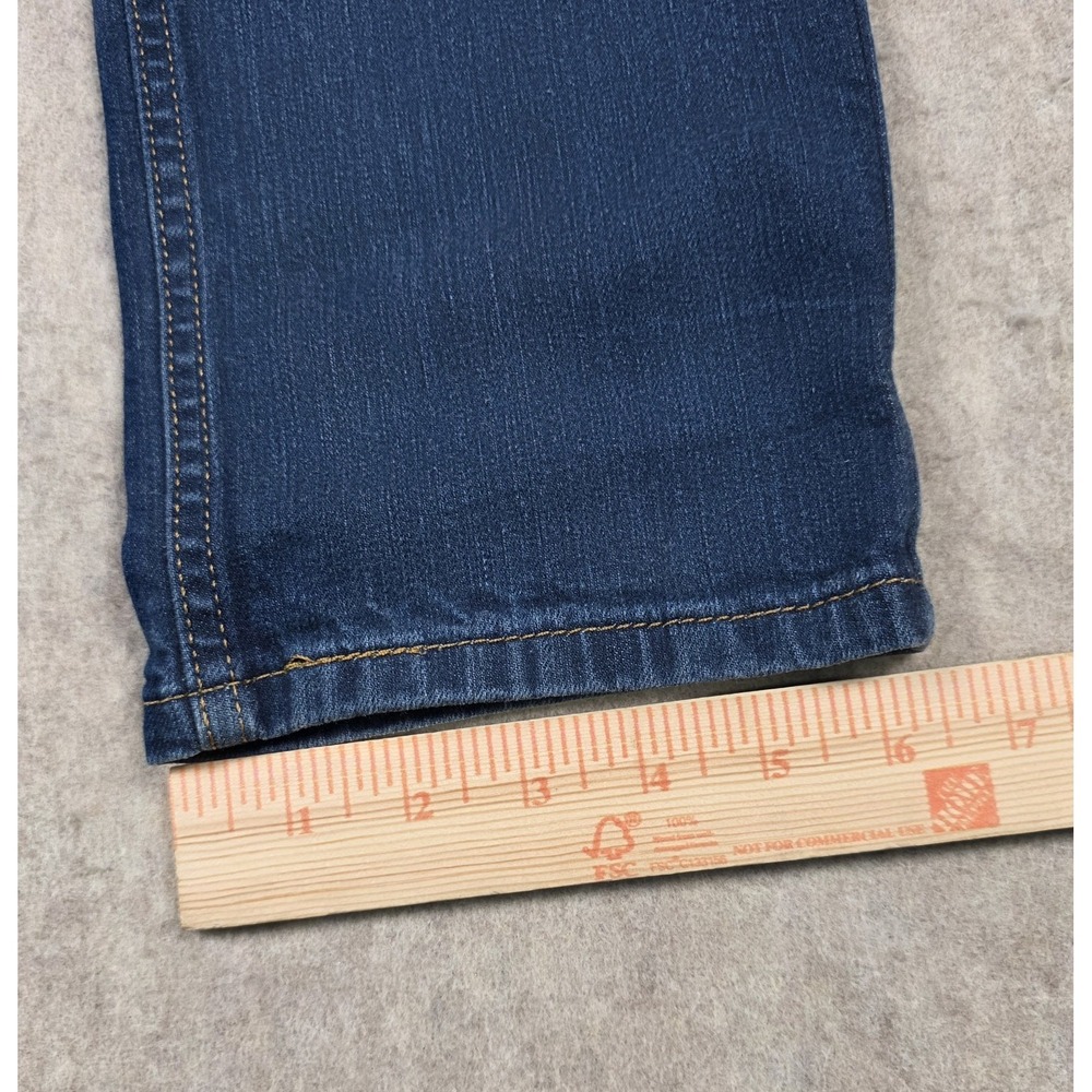 Levi's 511 Series Mens Jeans 31x30 Tag Is (32x32) Straight‎ Dark Wash Classic - Picture 9 of 9